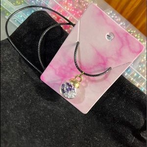 Beautiful Crystal Balls Mix Colored Rhinestone Beads And Dried Flowers!!